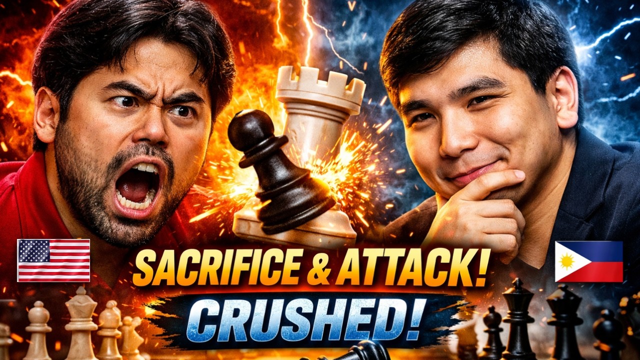 Wild Rook Sacrifice! Nakamura Goes All-In &mdash; Wesley So Strikes Back