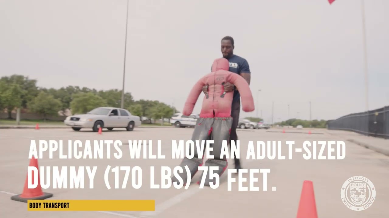 Pearland Police Department | Physical Agility Test