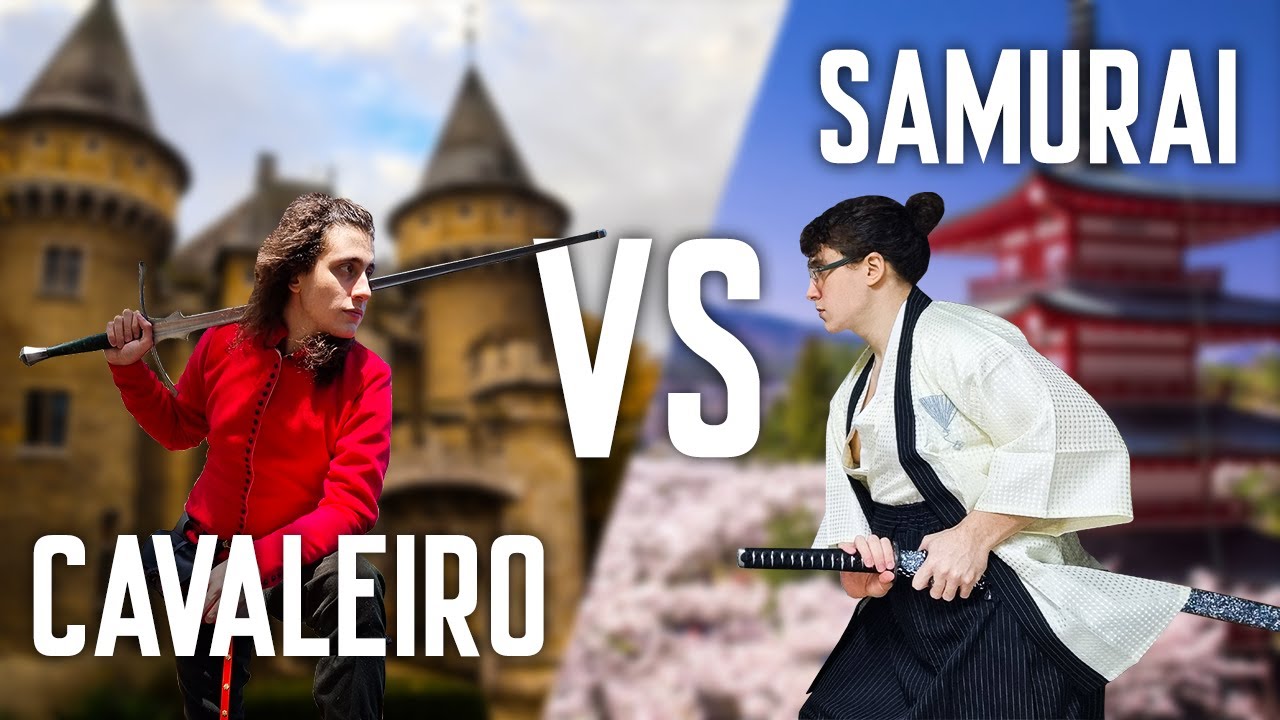 CAVALEIRO VS SAMURAI | Quem Venceria Um Duelo?