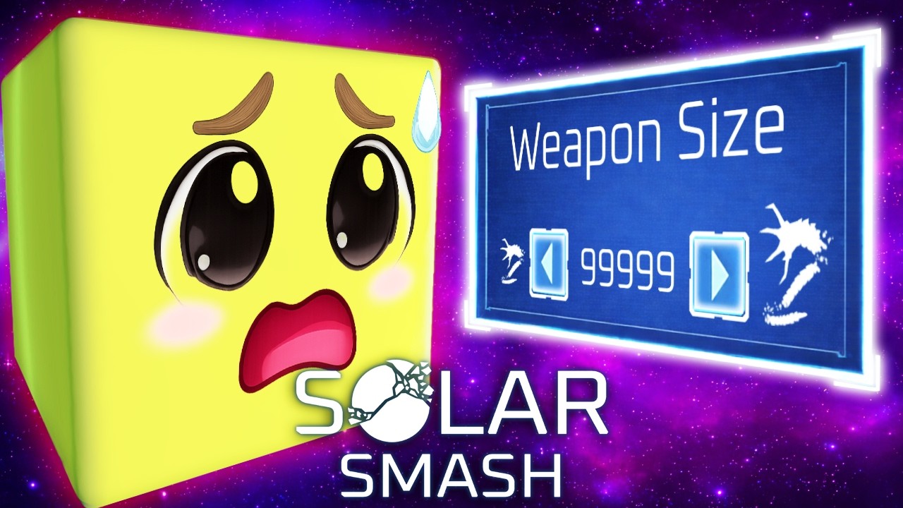 Я взломал ОГРОМНОЕ оружие в SOLAR SMASH!