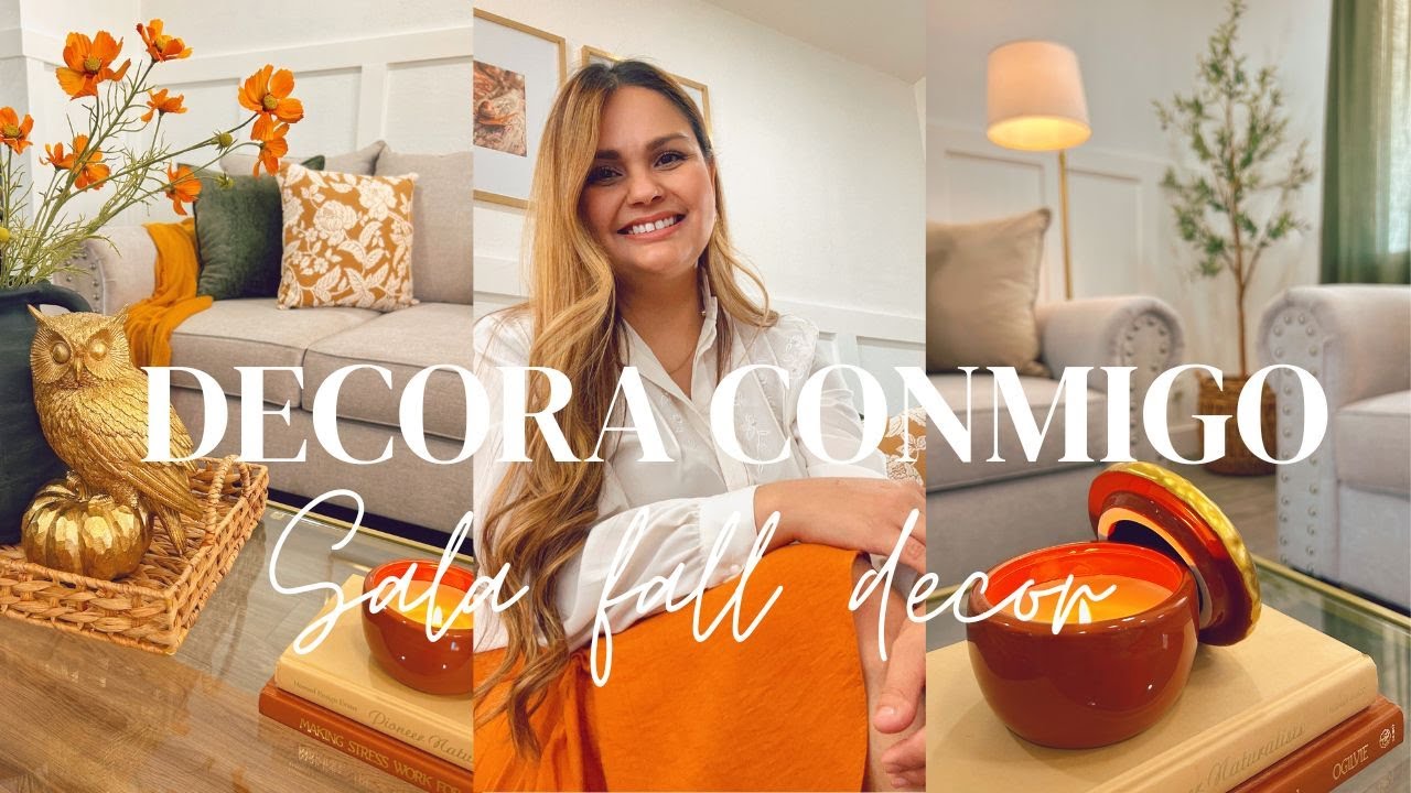 DECORACIÓN DE SALA PARA EL OTOÑO / FALL DECOR IDEAS 2025