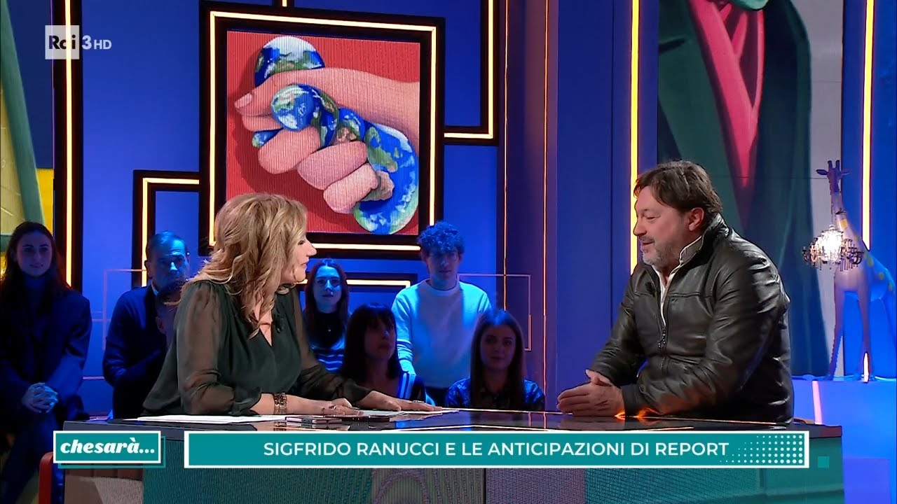 Sigfrido Ranucci e le anticipazioni di Report - Chesarà... 03/12/2023