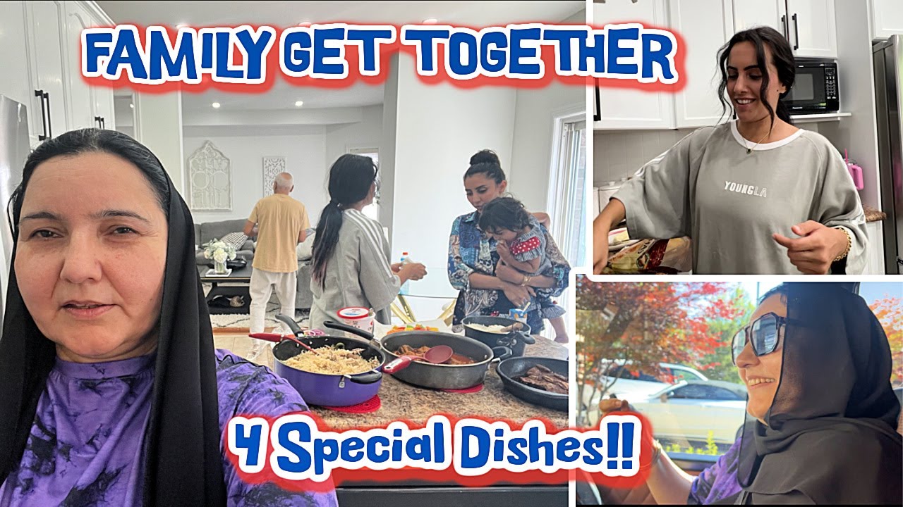 FAMILY GET TOGETHER | 4 Special Dishes!!