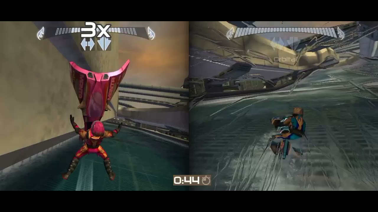 I playing Riptide GP2 - Who will win girl or boy?
