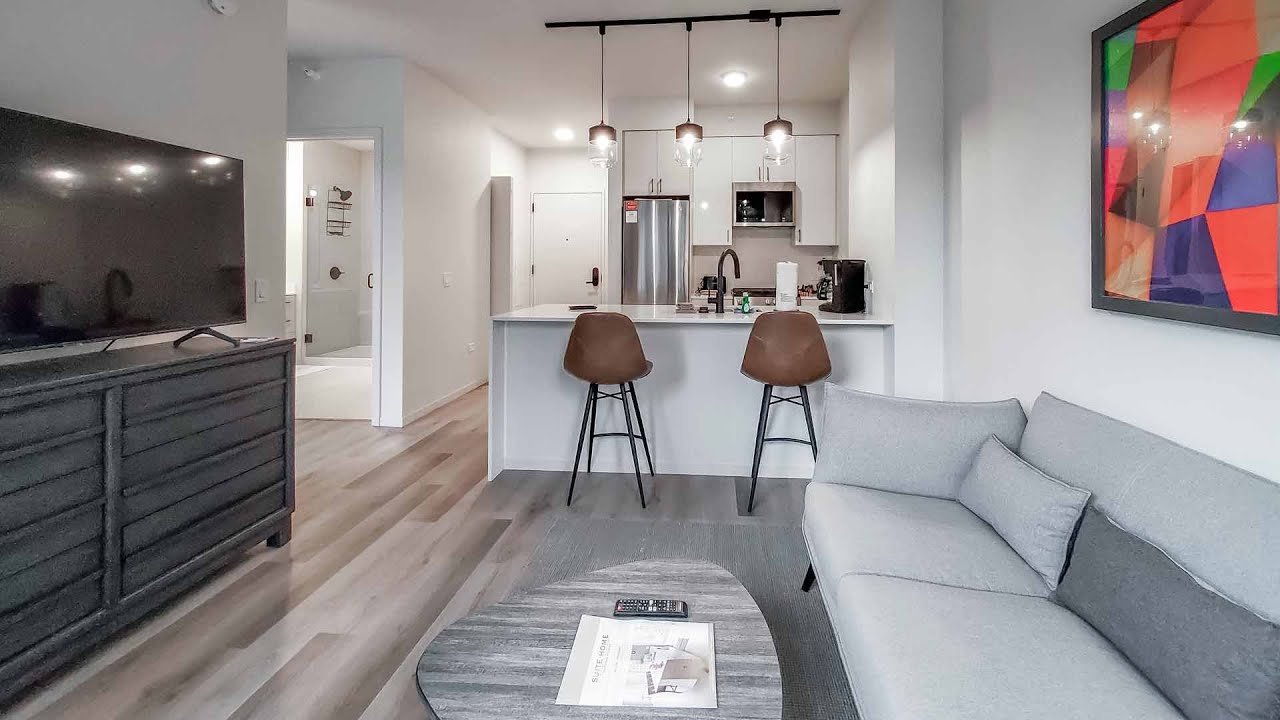 A furnished short-term convertible #2407 at the Loop's new Millie on Michigan