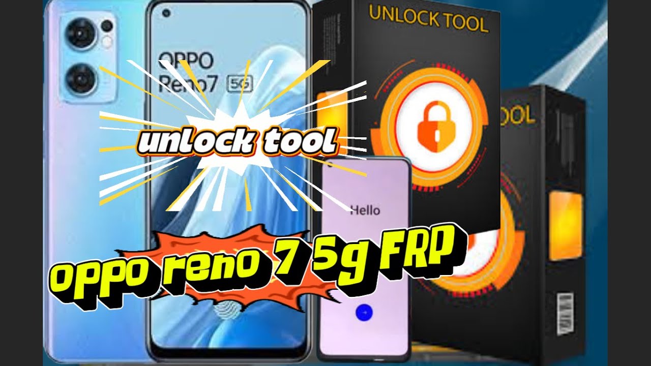 Oppo Reno 7 5G (CPH2371) Pattern And FRP Remove  100%With UnlockTool