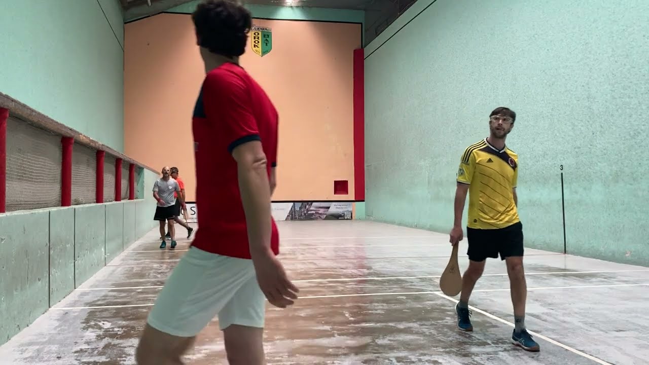1/2 Finale 1ère série A P.LISSAR & T.HUBERT C/ Y.DOURISBOURE & V.DUGUINE orok bat pelote basque