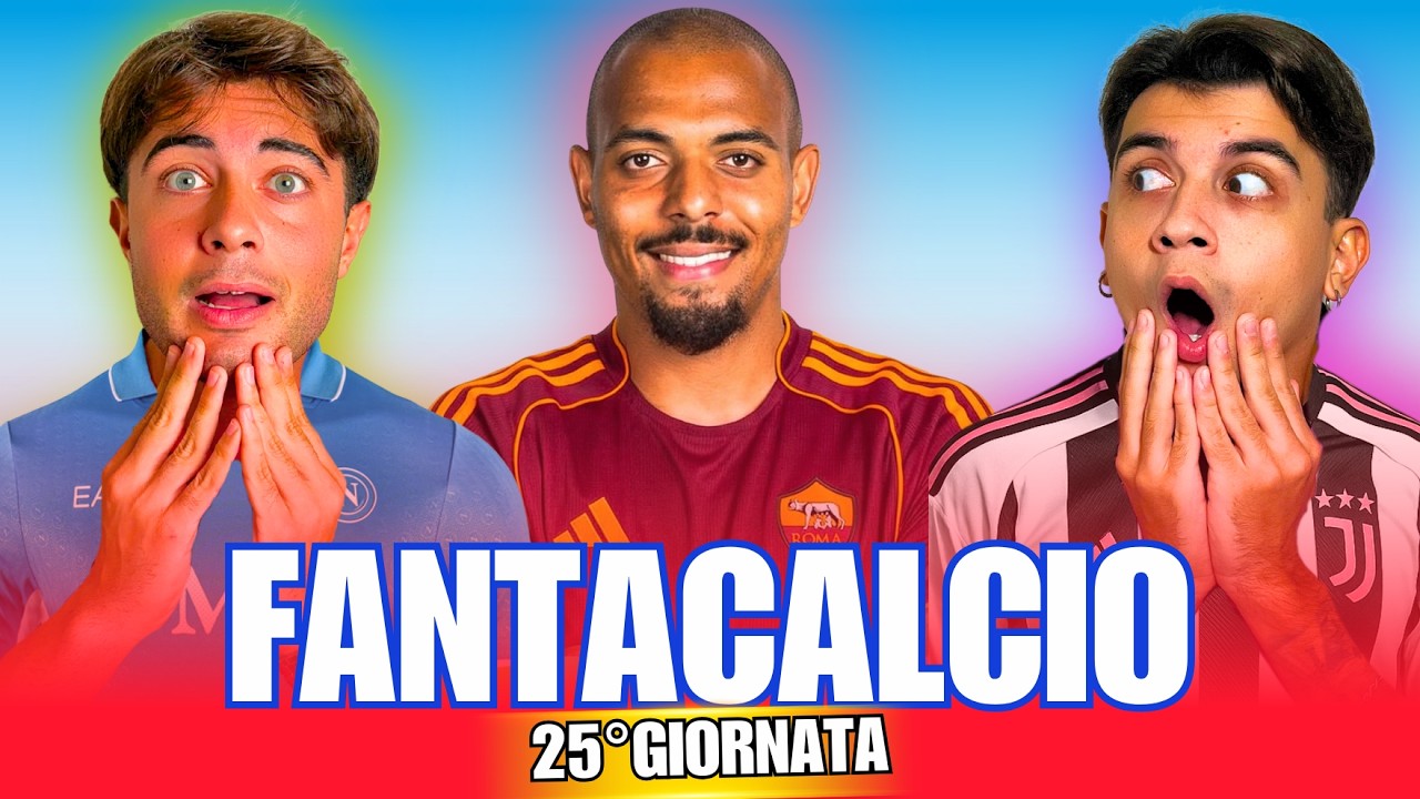 😱 UNA GOLEADA! REAL PALERMO vs MCMIMMO! 25ª GIORNATA del nostro FANTACALCIO! ⚽️🏆