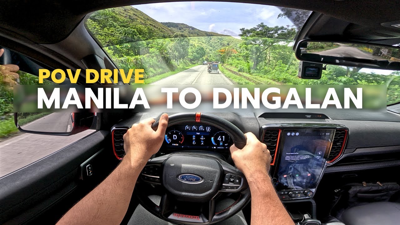 Epic Ford Ranger Raptor POV Drive | Manila to Dingalan Adventure!