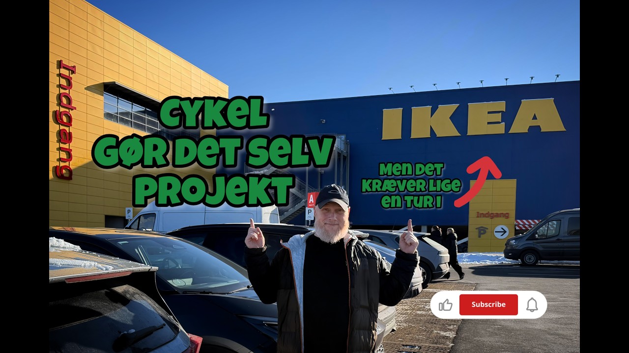 Cykel gør det selv projekt - Cykel dryp bakken.