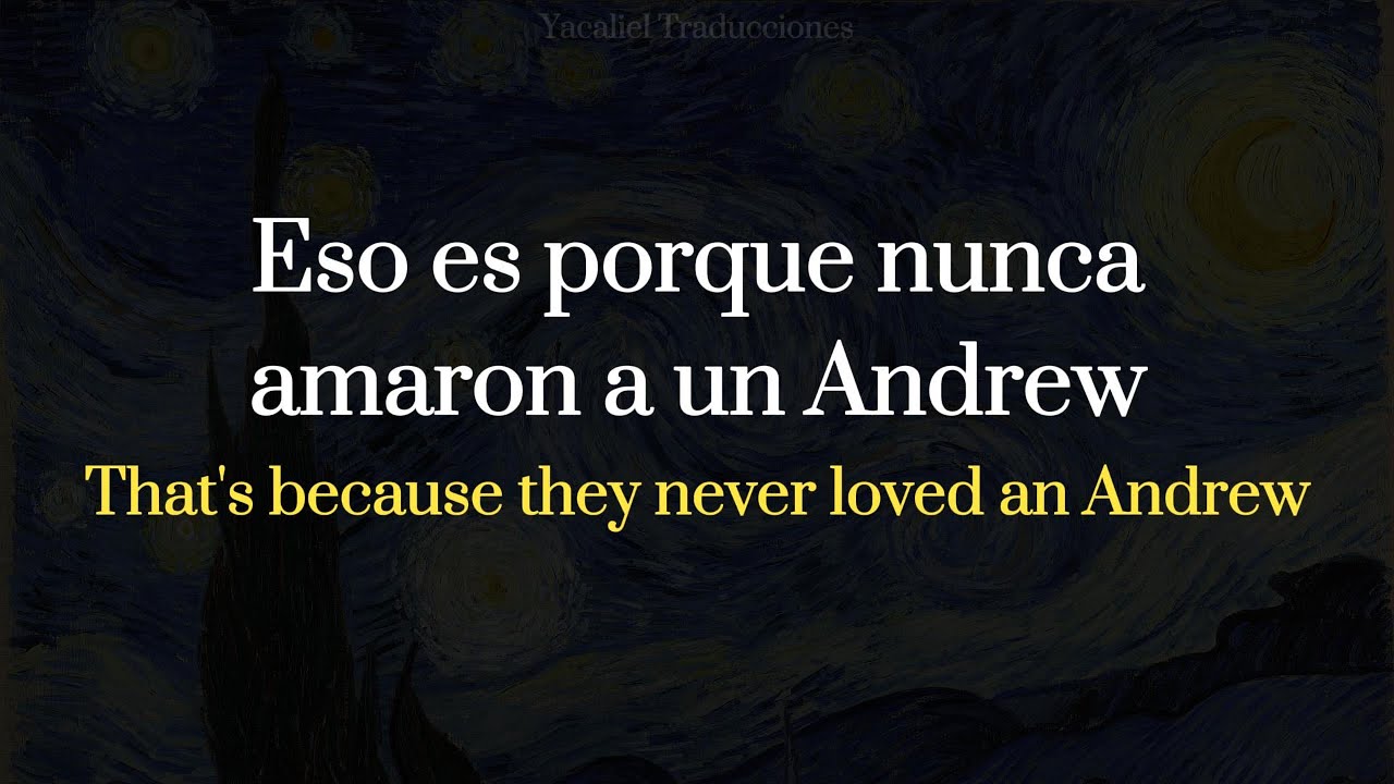 Andrew - Ben Platt (Lyrics/Sub Español)