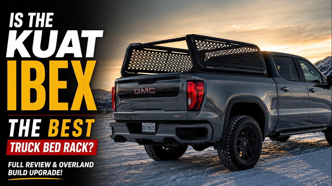 Is the KUAT IBEX the BEST Truck Bed Rack? | Full Review & Overland Build Upgrade!