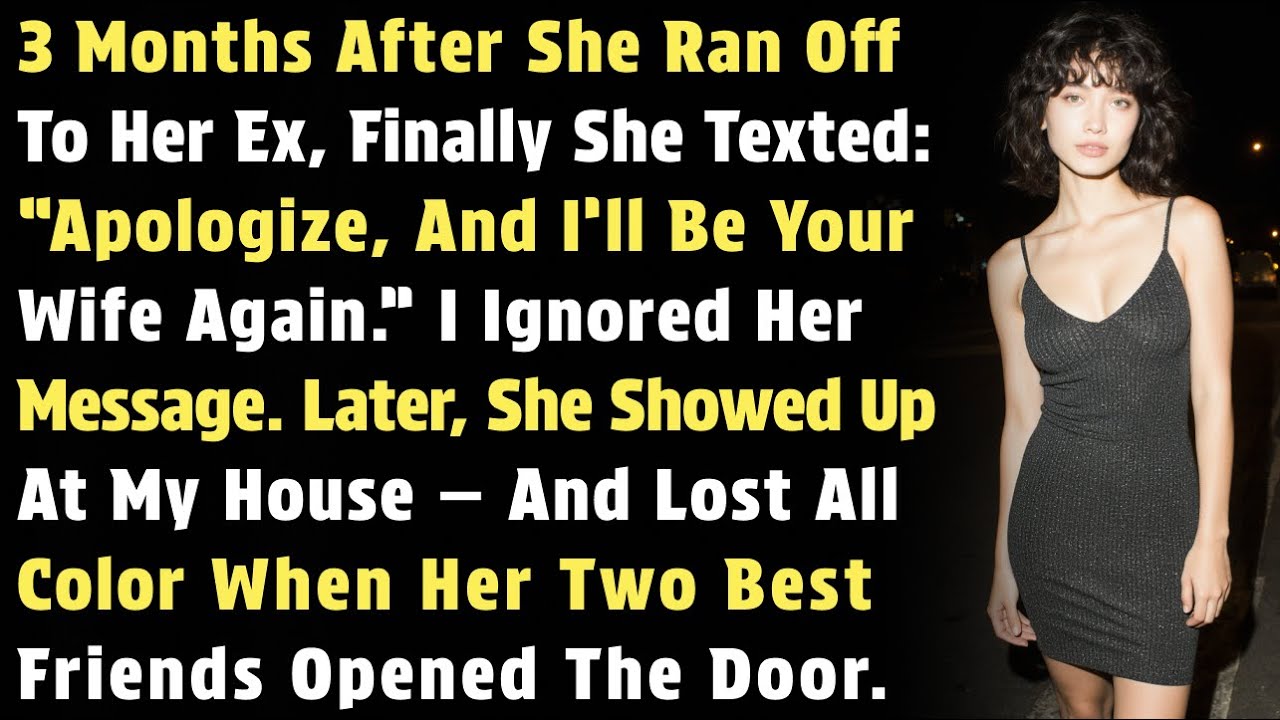 3 Months After She Ran Off To Her Ex, She Texted: “Apologize, And I’ll Be Your Wife Again…
