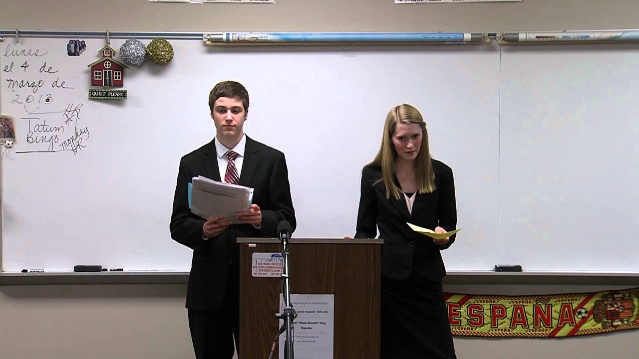 2013 Class AA State Debate - Public Forum | SDPB
