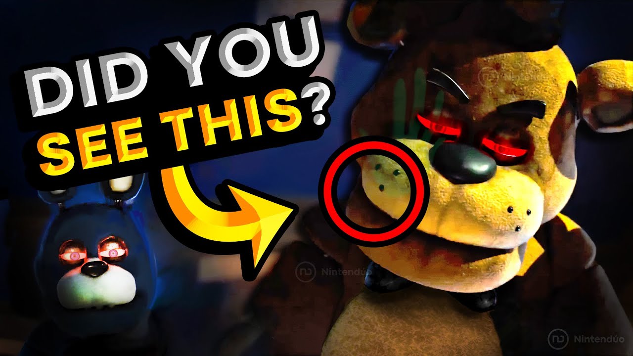 15 СКРЫТЫХ ДЕТАЛЕЙ в ФИЛЬМЕ FNAF 🍄 Тизер Five Nights at Freddy's (Анализ) [2023]