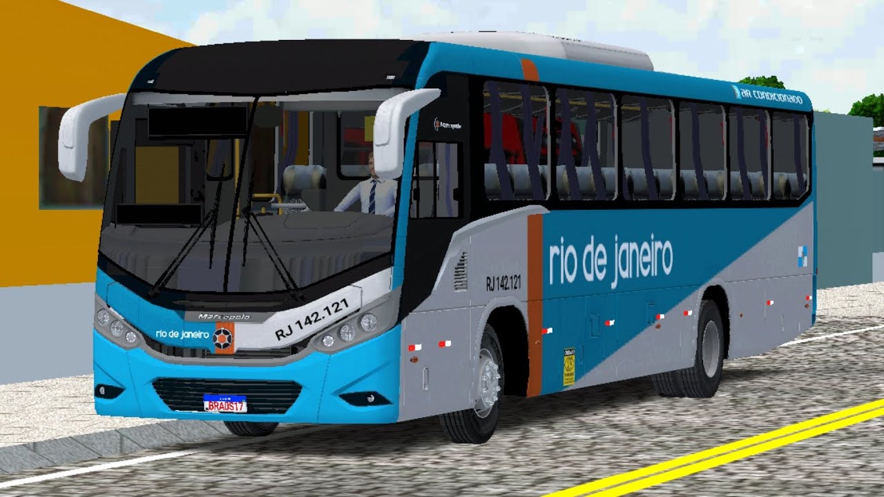 🔵LANÇAMENTOOOOO DE SKIN: Marcopolo Viaggio G8 800 OF-1721 Mercedes-Benz Euro 6 Padrão Expresso RJ 🔵