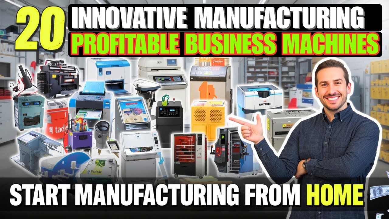 20 Innovative New Manufacturing Business Ideas You can Start in a Small Workspace