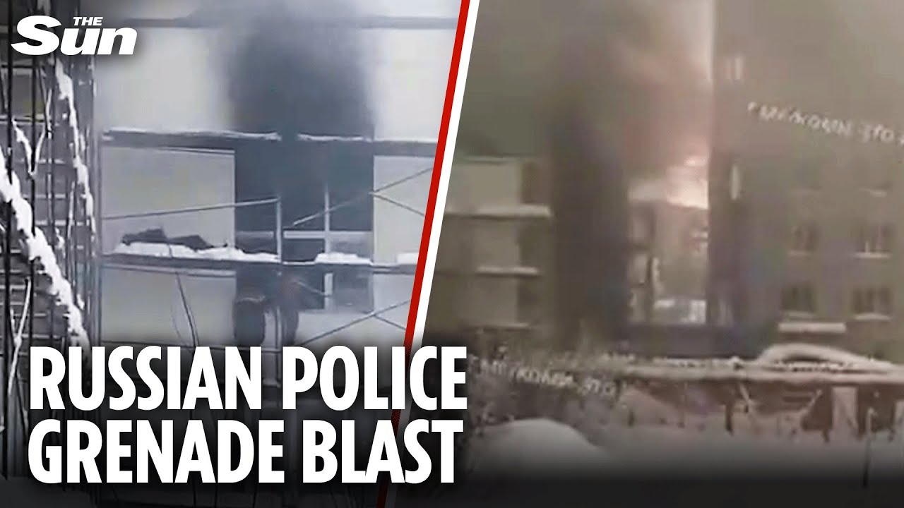 Hundreds evacuate as grenade explosion rips through Russian policing college in Syktyvkar