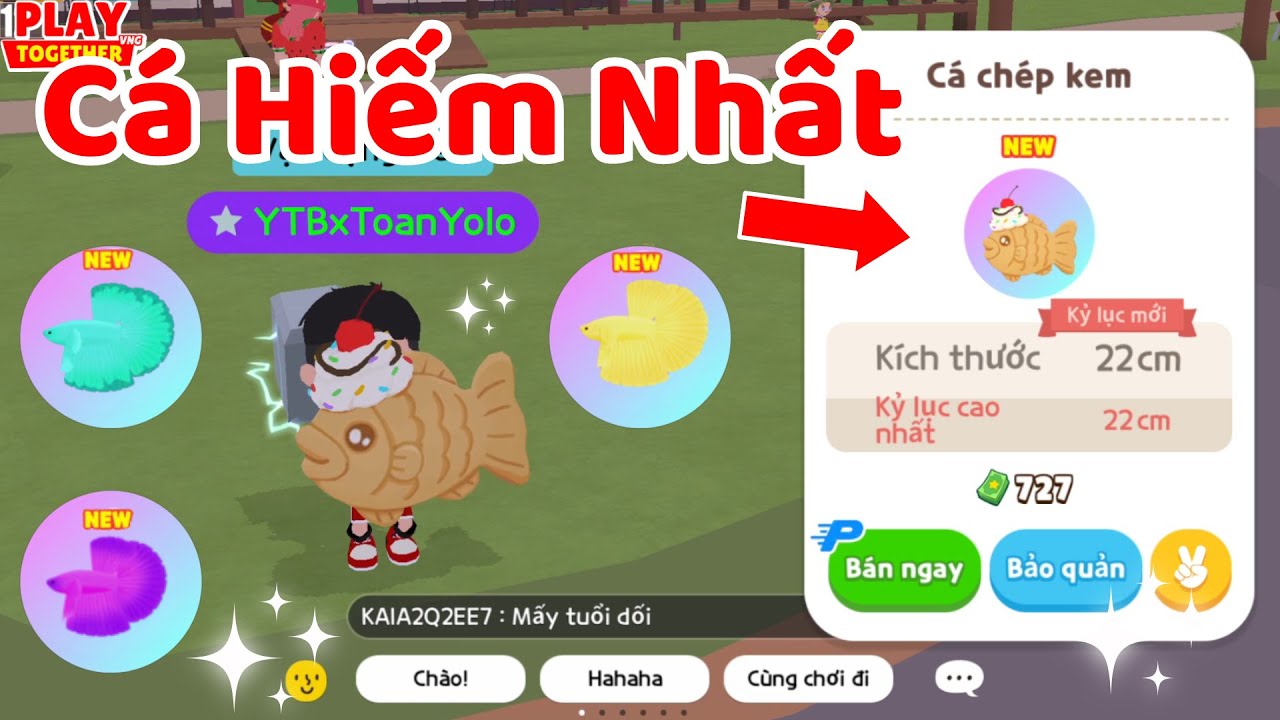 Play Together | Mình Câu Cá Đủ Màu Mới Bằng Cách Này Nhận Cá Kem và Cá Xiêm Mới #2