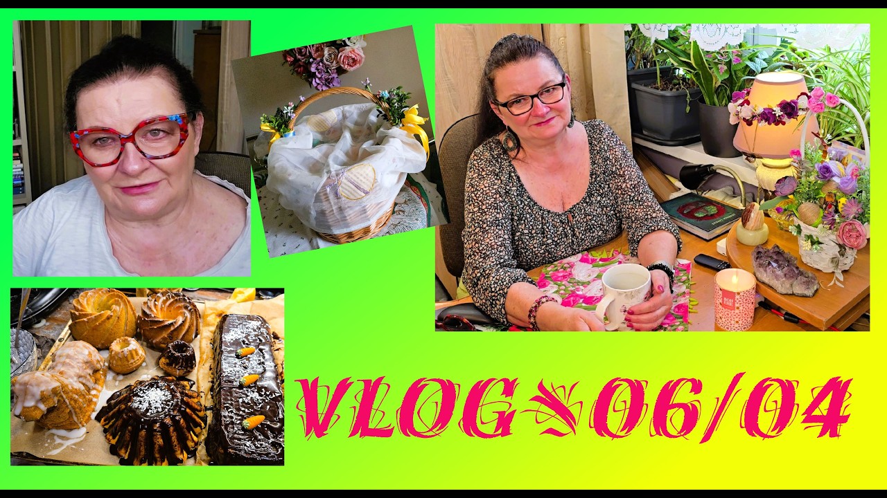 VLOG#06/04/26🐏TRZEBA SIĘ UMIEĆ ZACHOWAĆ/AKCJA W LOTTO/NASZ KOSZYCZEK ZE ŚWIĘCONKĄ/CIASTA WIELKANOCNE