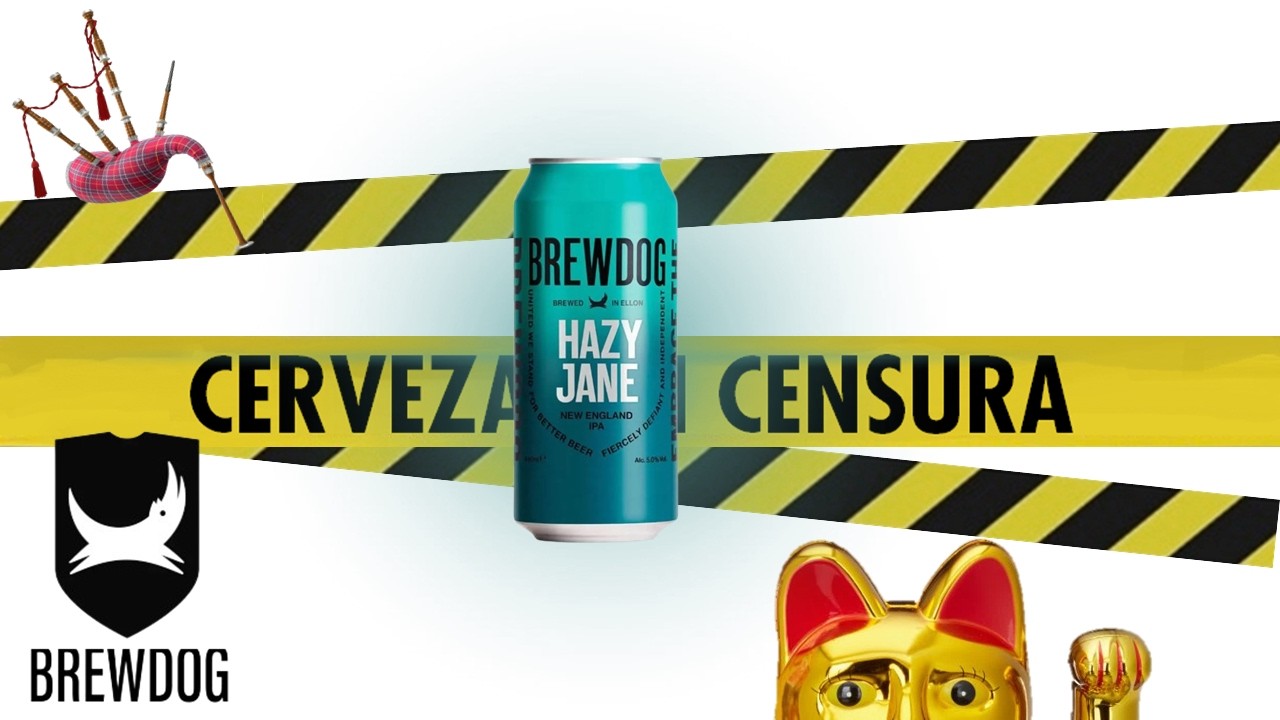 Brewdog (hazy Jane) SIN CENSURA: desde Escocia una gran IPA afrutada