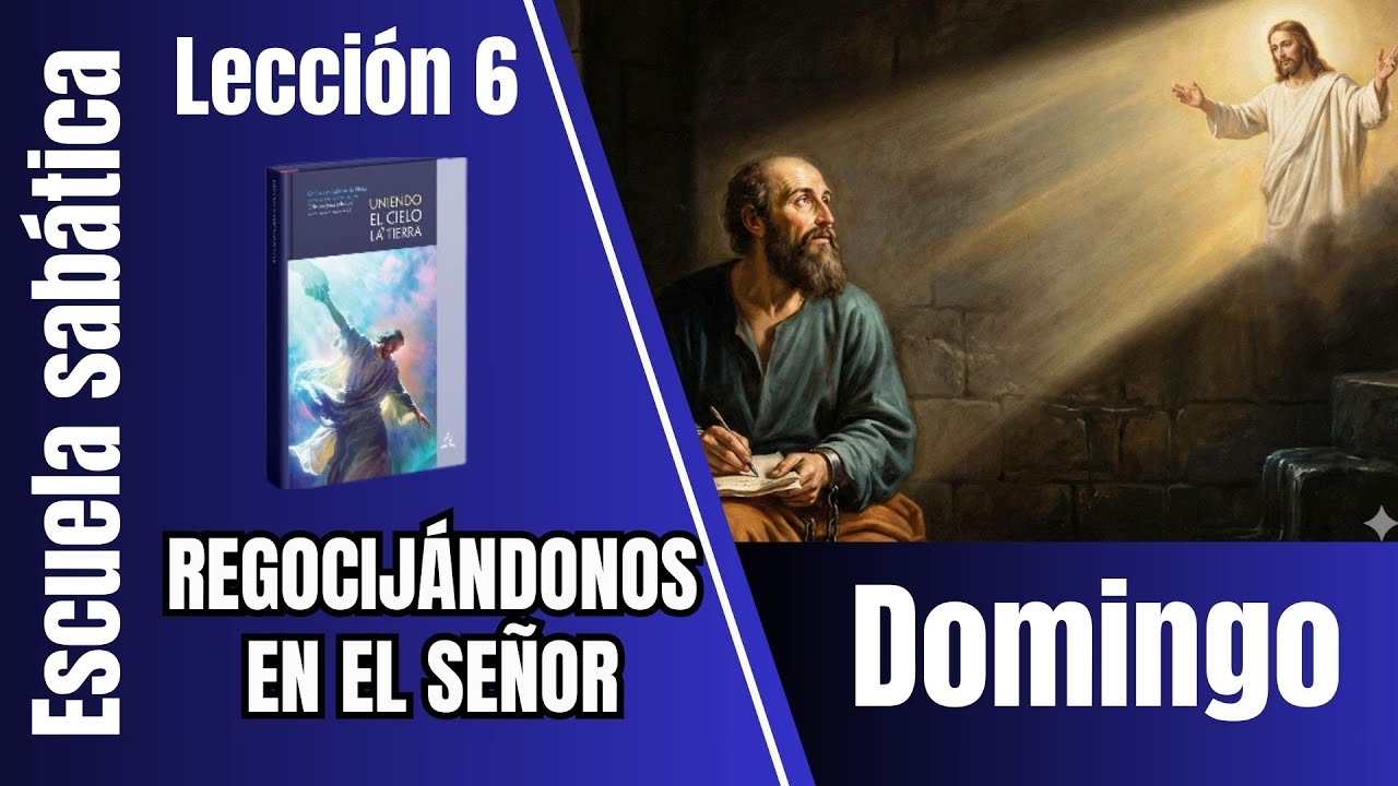DOMINGO 01 DE FEB | “REGOCIJÁNDONOS EN EL SEÑOR”  | LECCIÓN 6 | Mayordomo Eficaz 2026