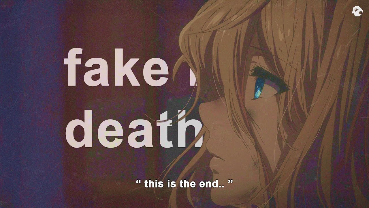 Powfu - fake my death (Lyrics / AMV) (ft. Jomie)