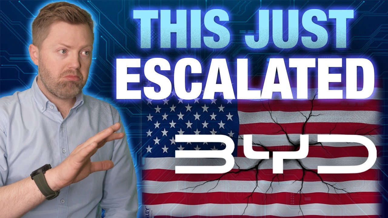 Компания BYD подала в суд на правительство США из-за тарифов.