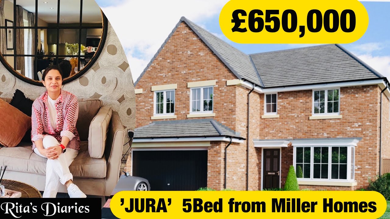 Step Inside 5-bed Miller Homes 'jura' New Build | Ultimate Home Tour In The Uk