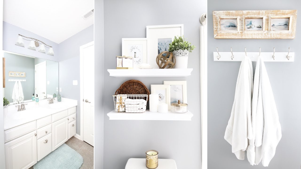 Guest Bathroom Refresh and Organization