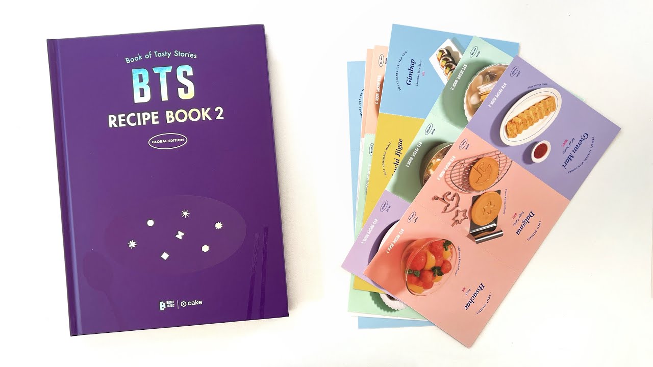Unboxing: BTS RECIPE BOOK 2