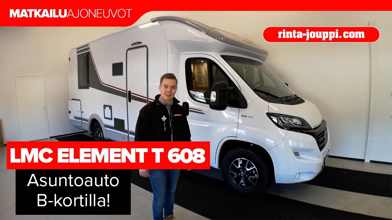 LMC Element T 608 - asuntoauto B-kortilla!