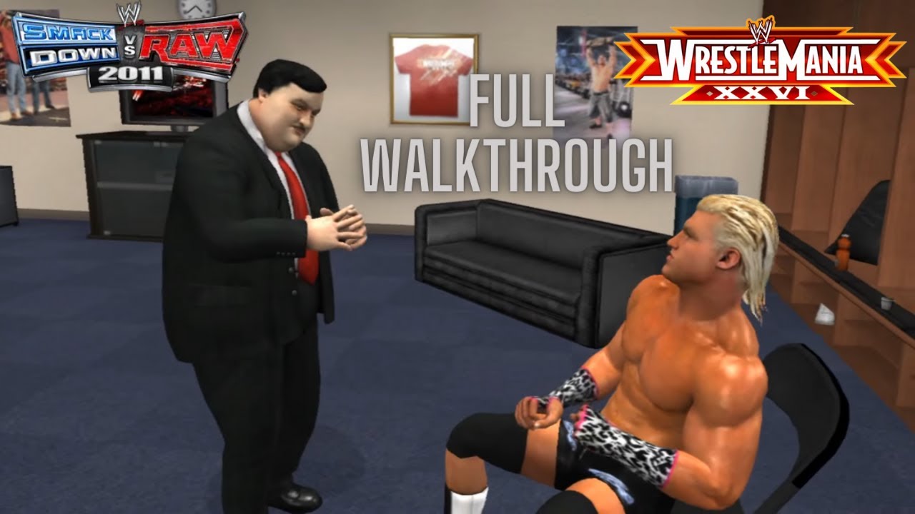 Dolph Ziggler's Road to Wrestlemania [WWE Smackdown vs Raw 2011] [Full Walkthrough] (PS3) (1080p)