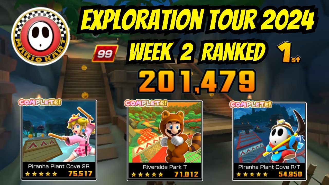 Week 2 Ranked Cup - Exploration Tour (2024) | Mario Kart Tour