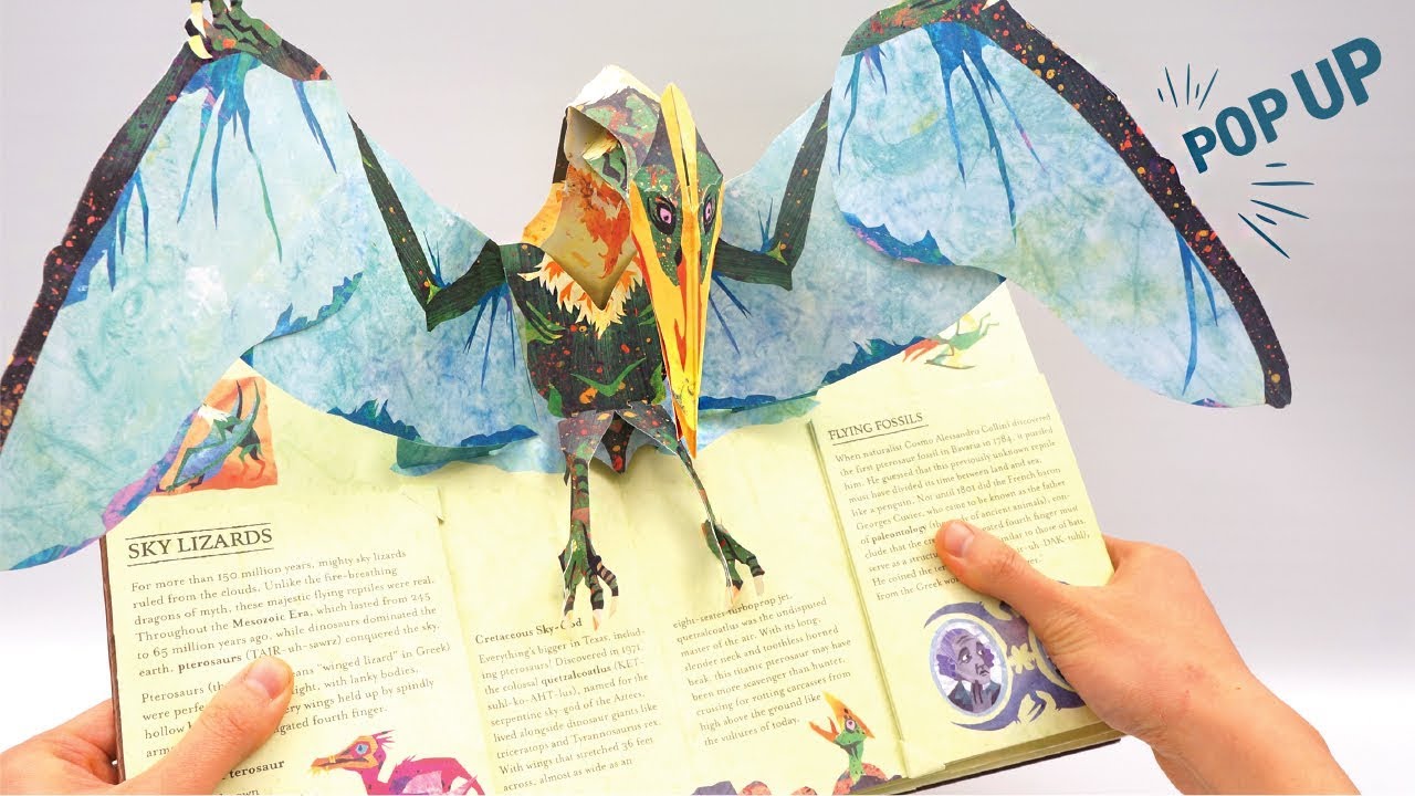 POP-UP Book Mega-Beasts (Encyclopedia Prehistorica) 선사시대 초대형동물 팝업북 for Kids