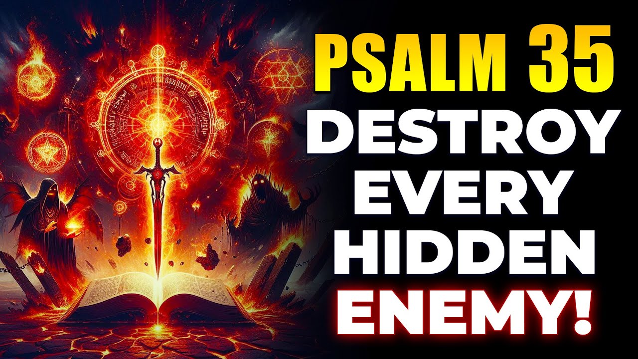 PSALM 35: Pray This to Stop Evil Plans and Destroy Hidden Enemies Now