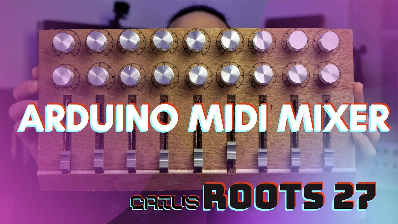 DIY Arduino MIDI MIXER 