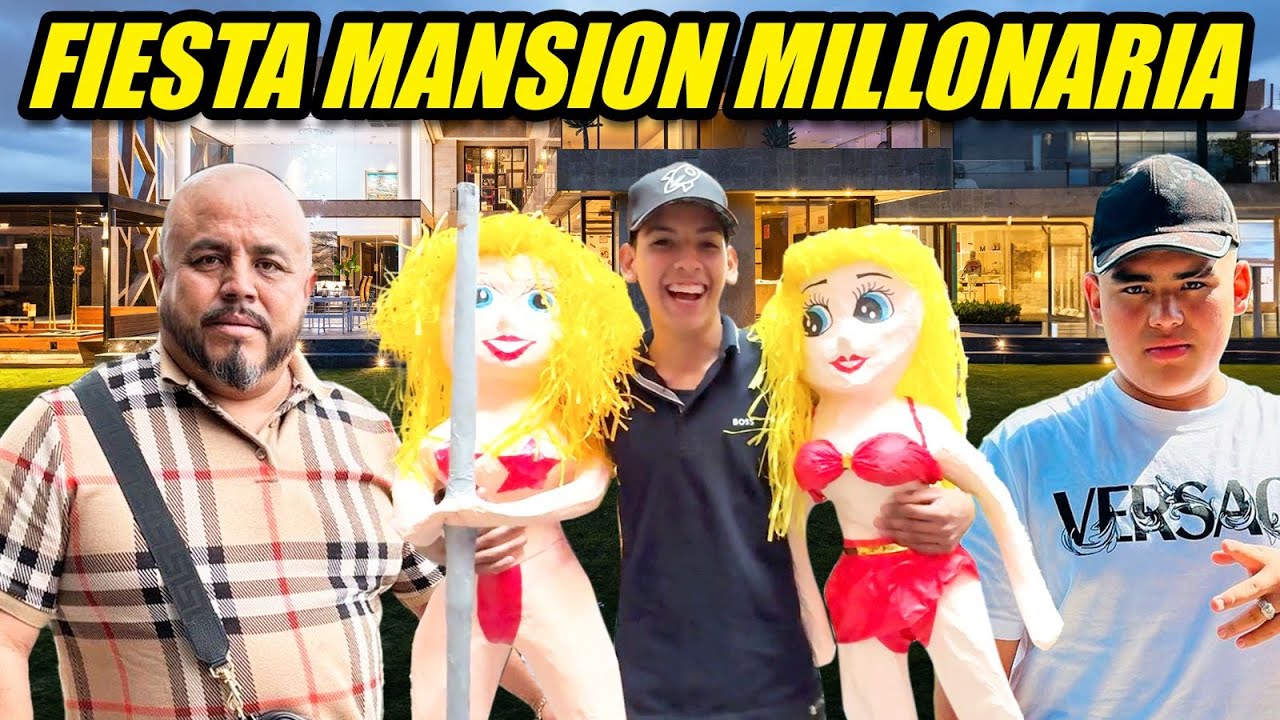 LA FAMILIA MILLONARIA CELEBRA SUS CUMPLEAÑOS EN SU NUEVA MANSION 🤑