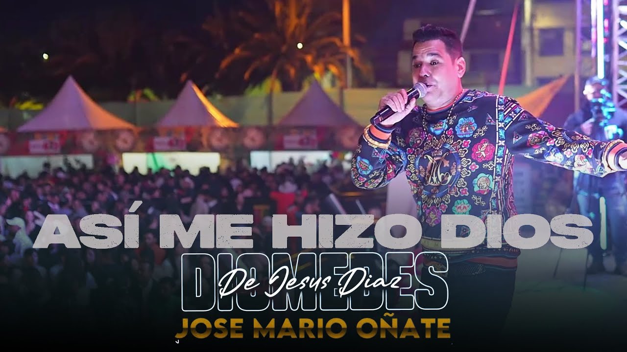 Así Me Hizo Dios - Diomedes de Jesús (En Vivo)