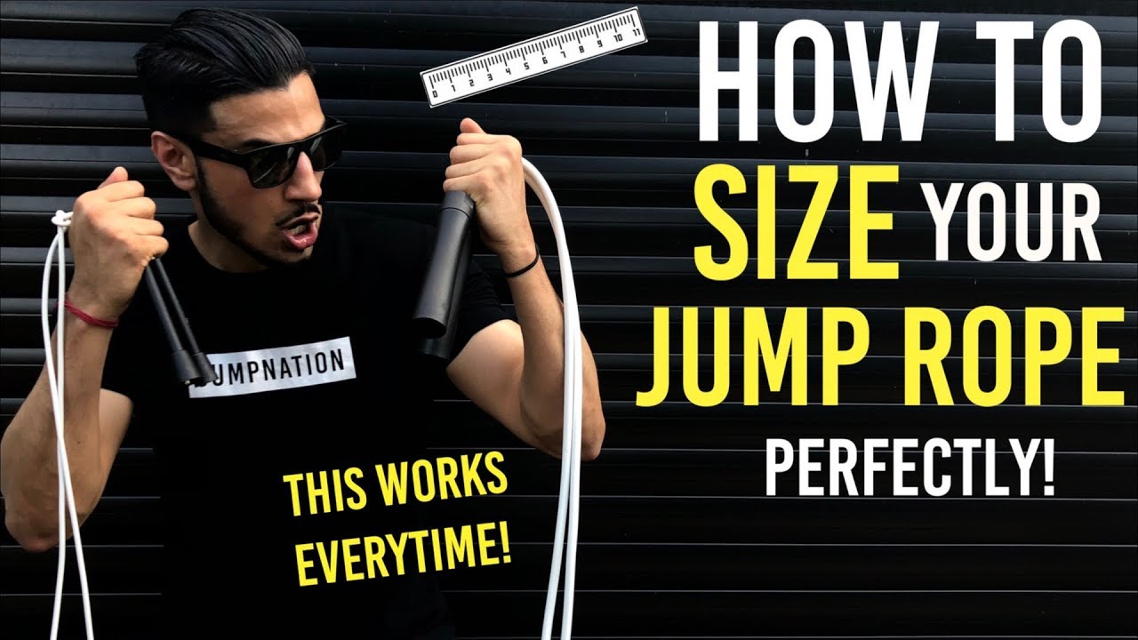 HOW TO (Really) SIZE YOUR JUMP ROPE LIKE A PRO! (BEGINNERS MUST WATCH THIS!)