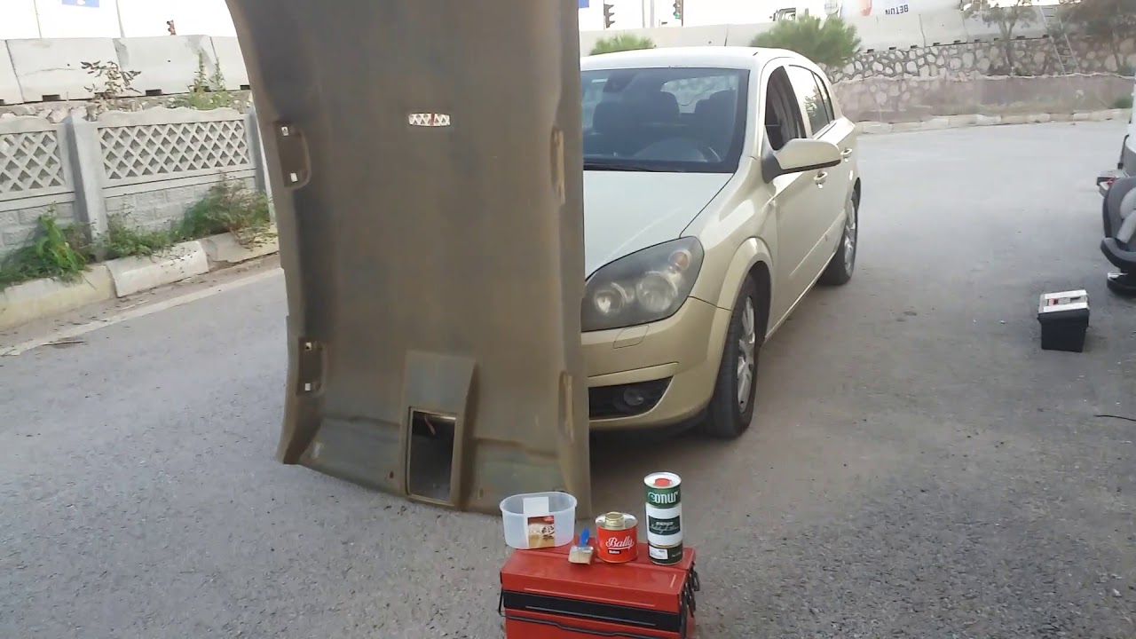 Astra H tavan döşemesi değişimi