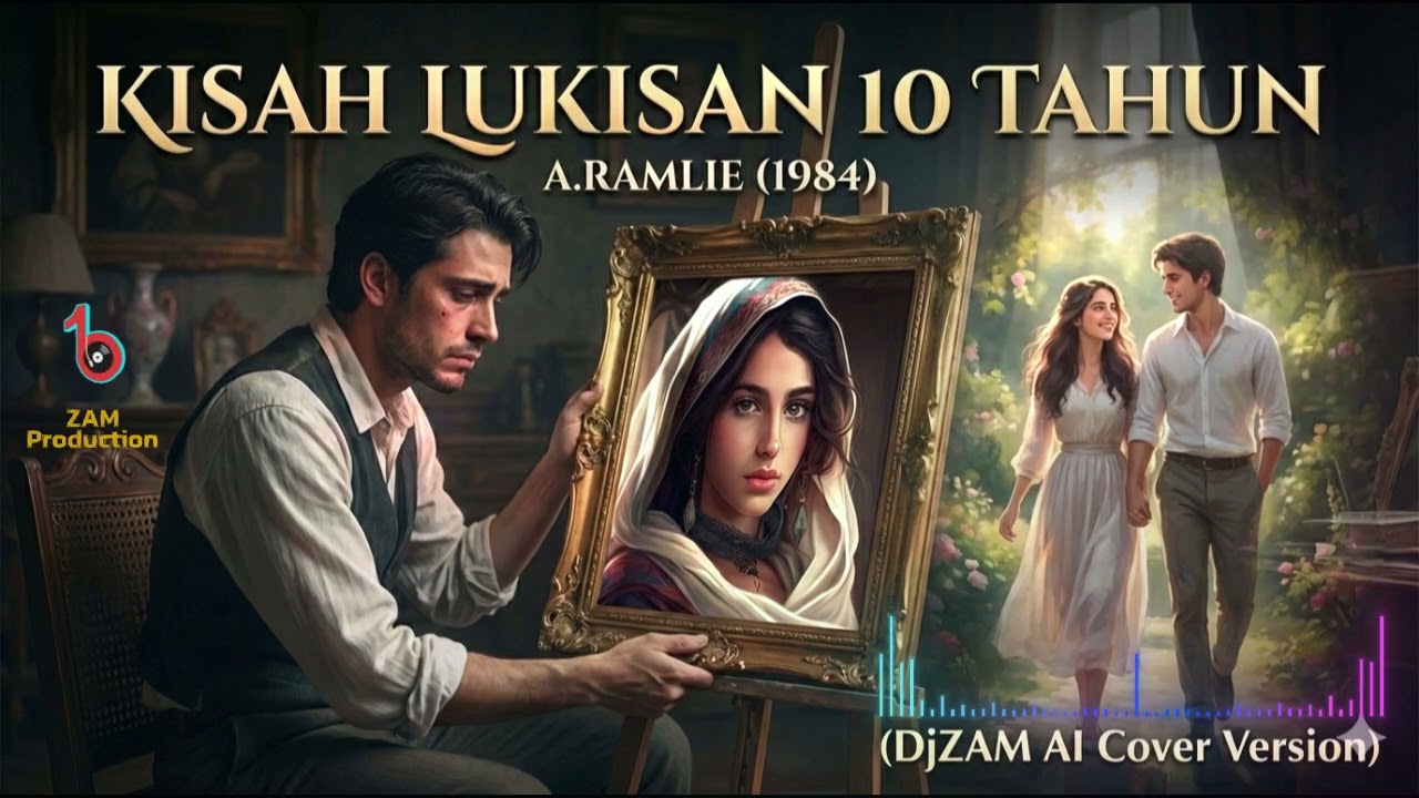 Lagu ni makan dalam 😥😭KISAH LUKISAN 10 TAHUN - A.RAMLIE (1984) | Cover Version | ZAM PRODUCTION