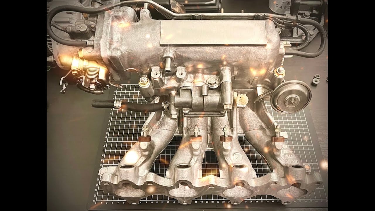 87-91 Honda 3Gen Prelude - (removal) Throttle body, Intake manifold & chamber