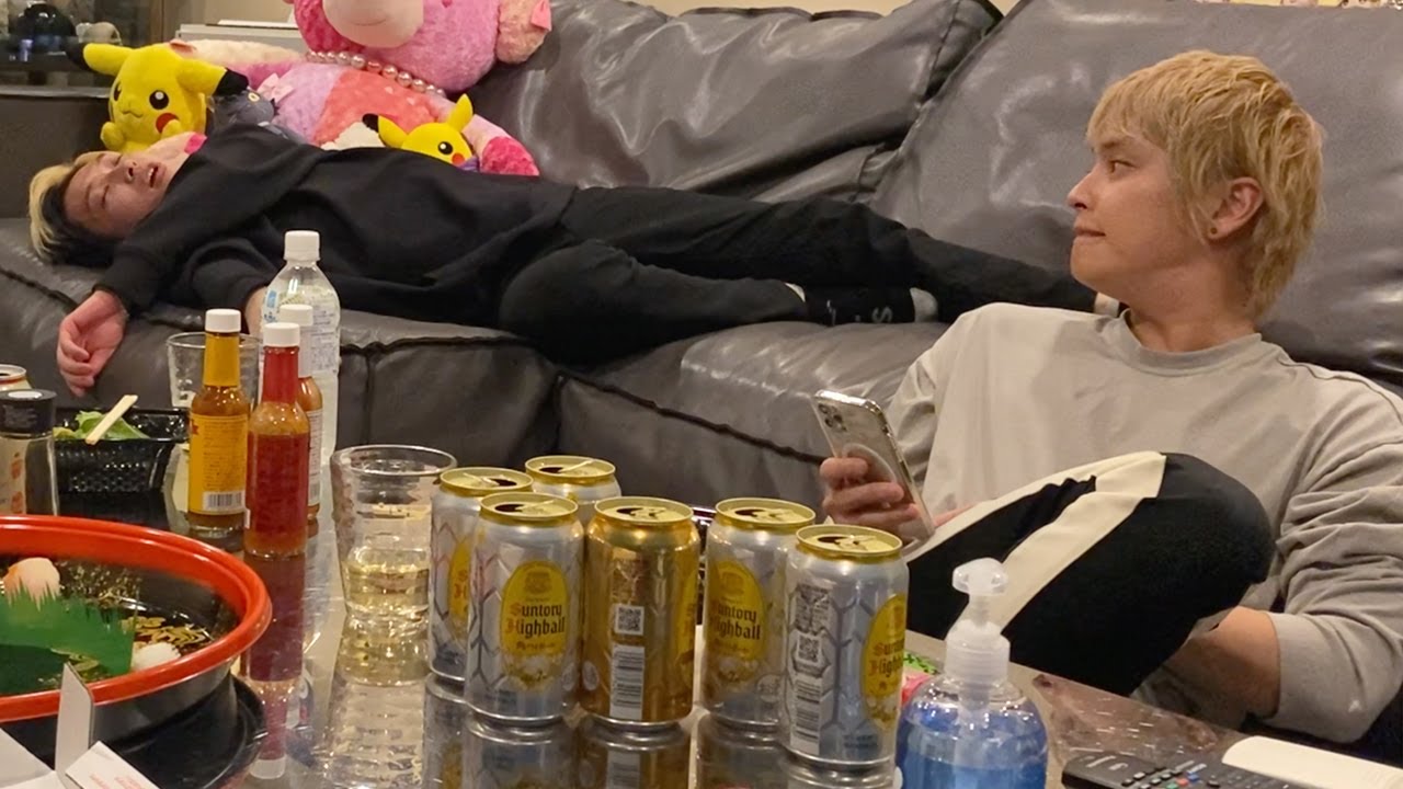 【泥酔お泊まり】手越くんの家で飲み食いした後に突然帰りたくないと言ったら泊めてくれるのか？