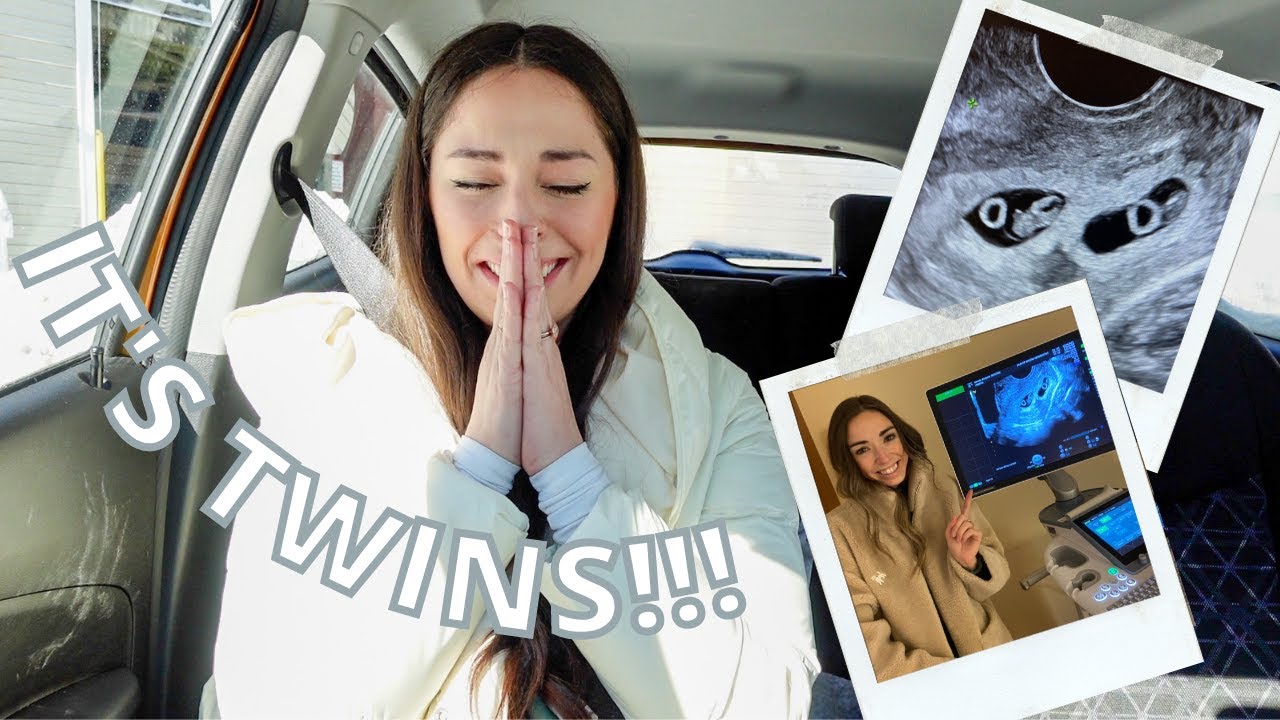 we're having TWINS!!! | shocking 8 week ultrasound!