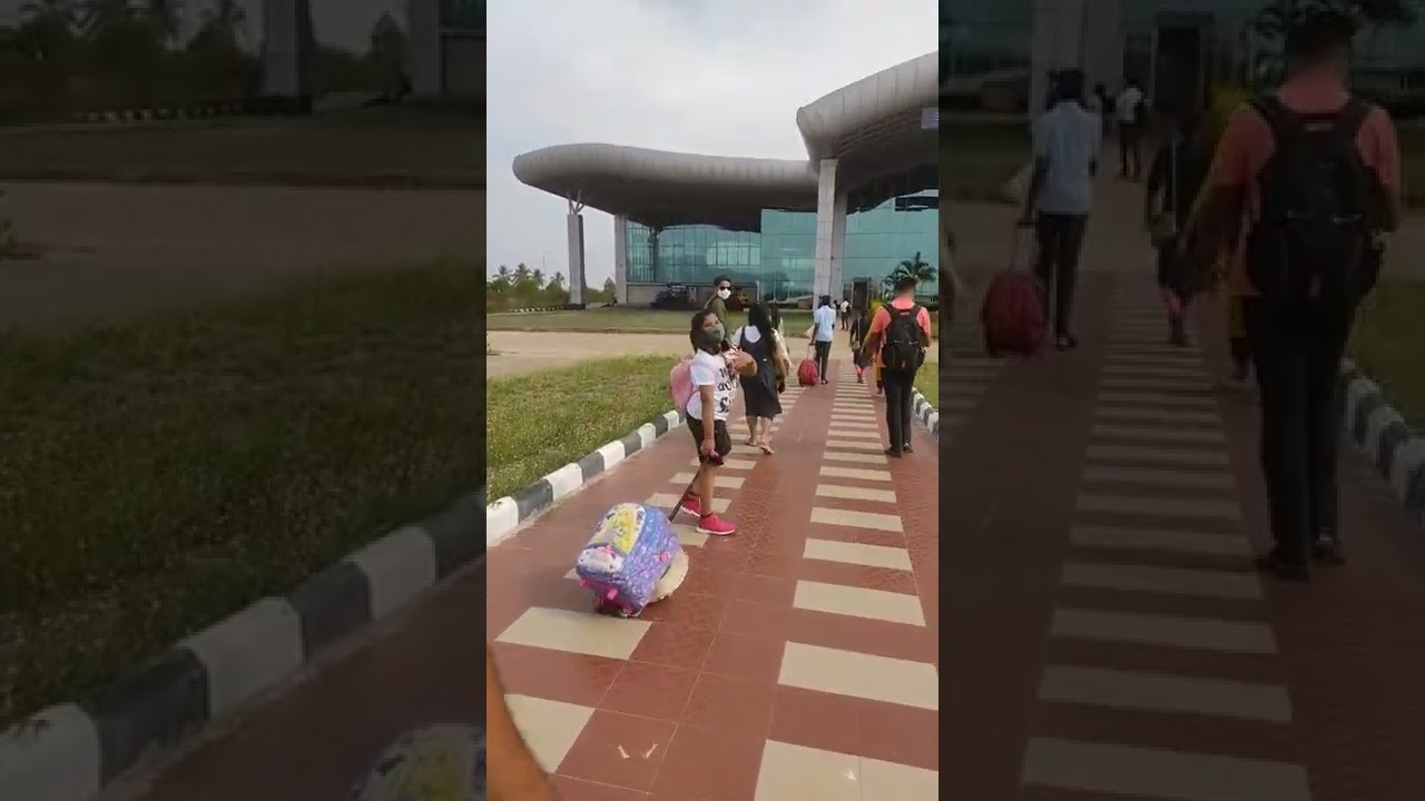 mysore airport✈️ Checkout our travel vlog