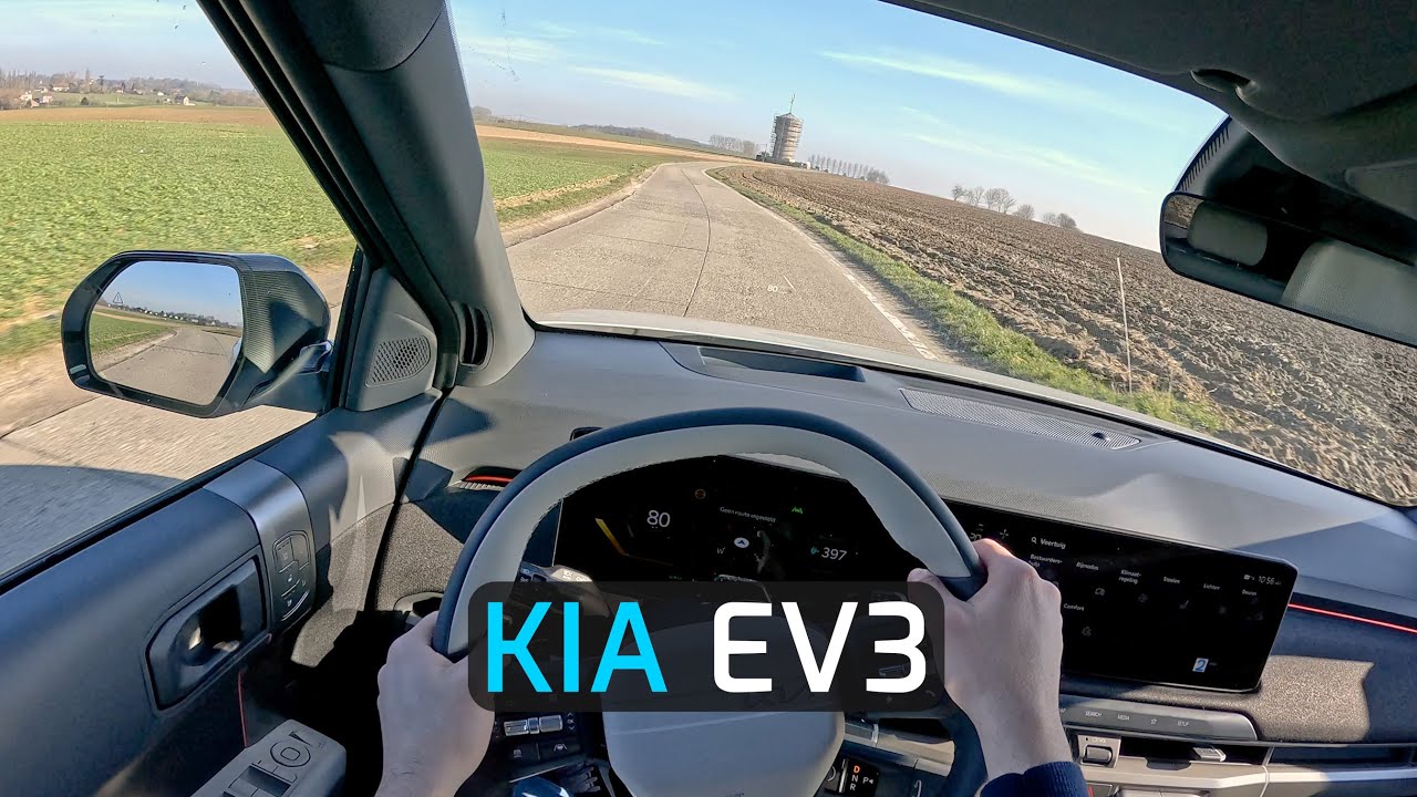 KIA EV3 204 HP POV TEST DRIVE