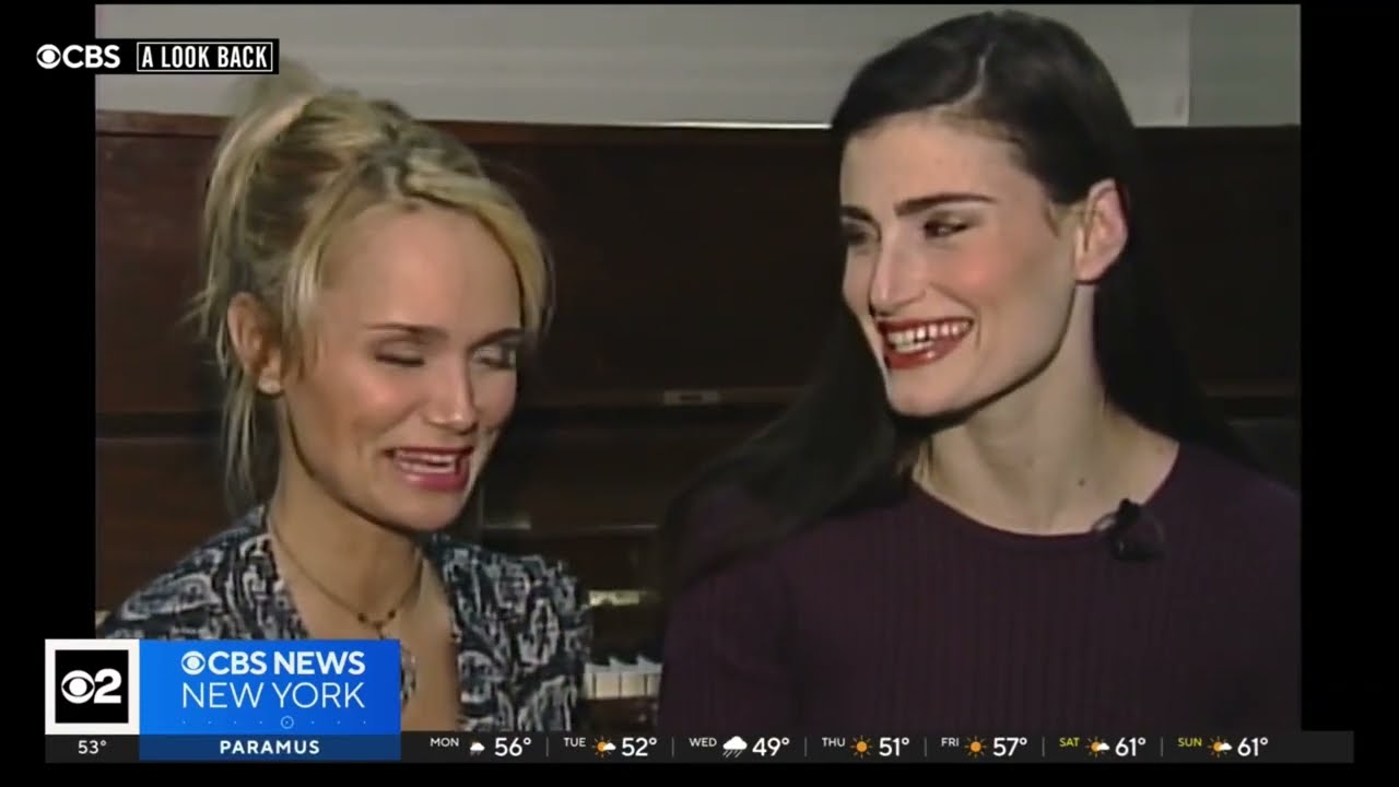 CBS News Interviews Wicked's Idina Menzel, Kristin Chenoweth & Joel Grey (2003)