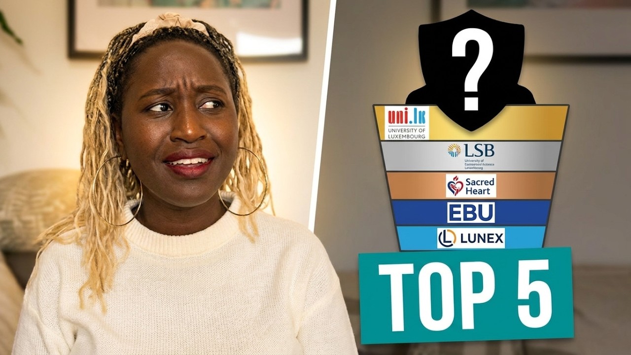 TOP 5 UNIVERSITIES IN LUXEMBOURG!