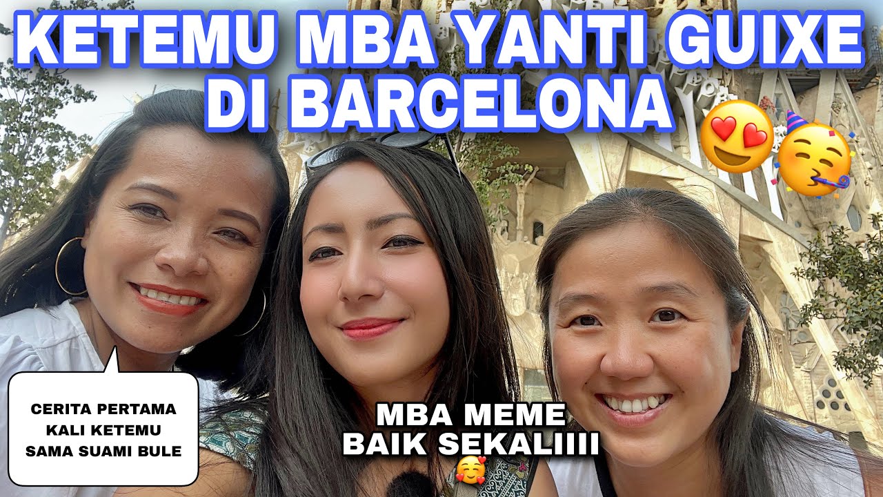 KETEMU MBA @yantiguixefamily1722 DI BARCELONA 🥳